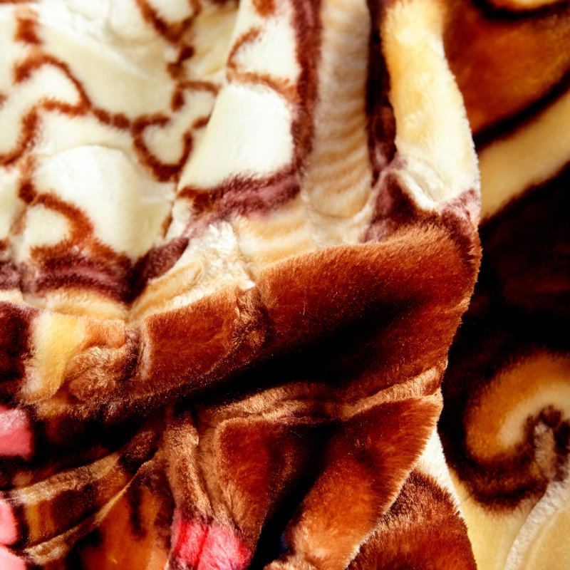 Polyester Flatweave Floral Comforter