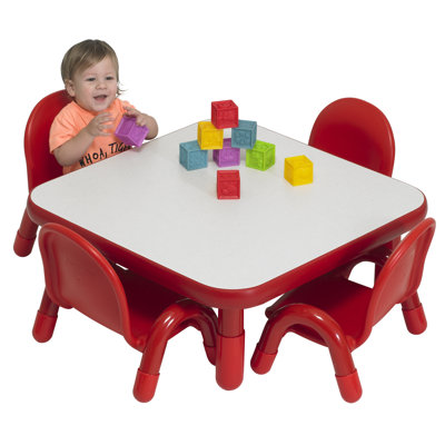 BASELINE Toddler Square Table & Chair Set
