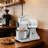 Commercial Electric Cheese Grinder, 0.75HP 550W Stainless Steel Food Mill with Catch Bucket, 15.94" W x 9.45" D x 16.93" H