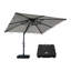 Parasol lumineux en porte-à-faux 10X10ft-390522951