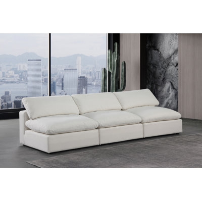 Canapé modulaire en lin 120 "