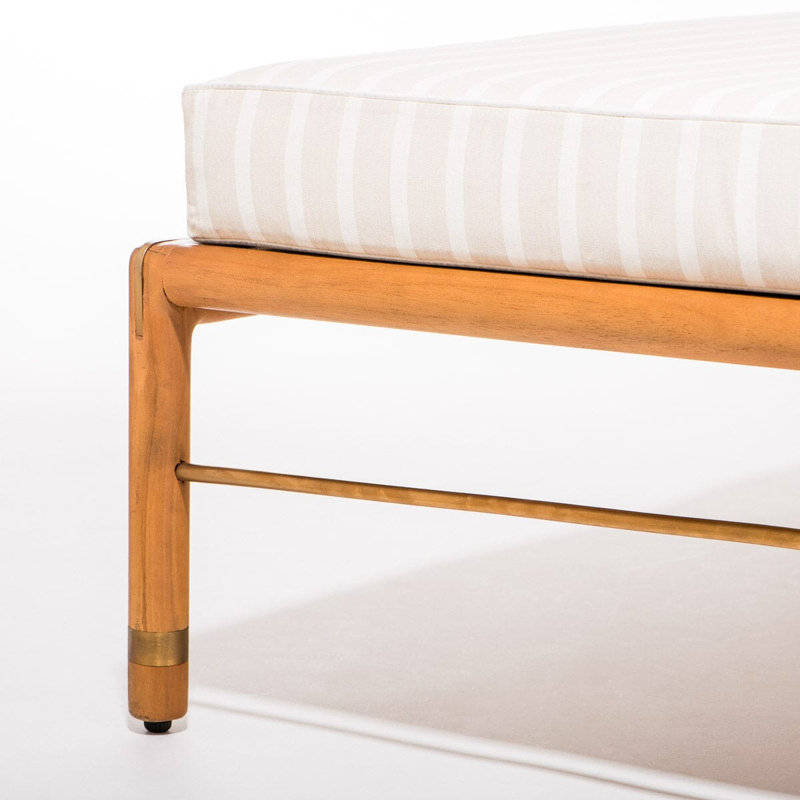 Wes Outdoor Chaise Lounge