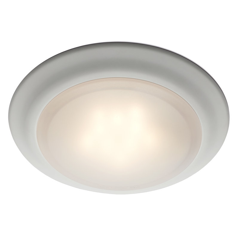Rosanne Acrylic LED Flush Mount, White