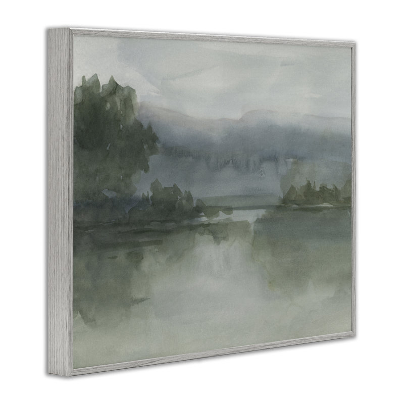 «Mute Lake At Twilight Giclee Art», conception par Ethan Harper, Estampe numérique Farmhouse, H 11 po x l 14 po