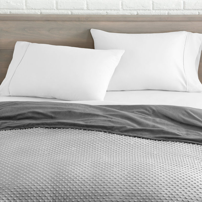 Bare Home Minky Duvet Cover for Weighted Blanket Wayfair