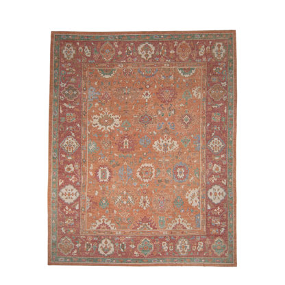 Baniya One-of-a-Kind 12'9" X 15'11" Hand Knotted Area Rug