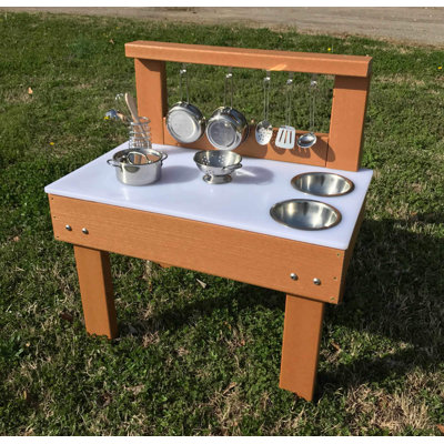 Indoor/Outdoor Toddler Mud Kitchen Set