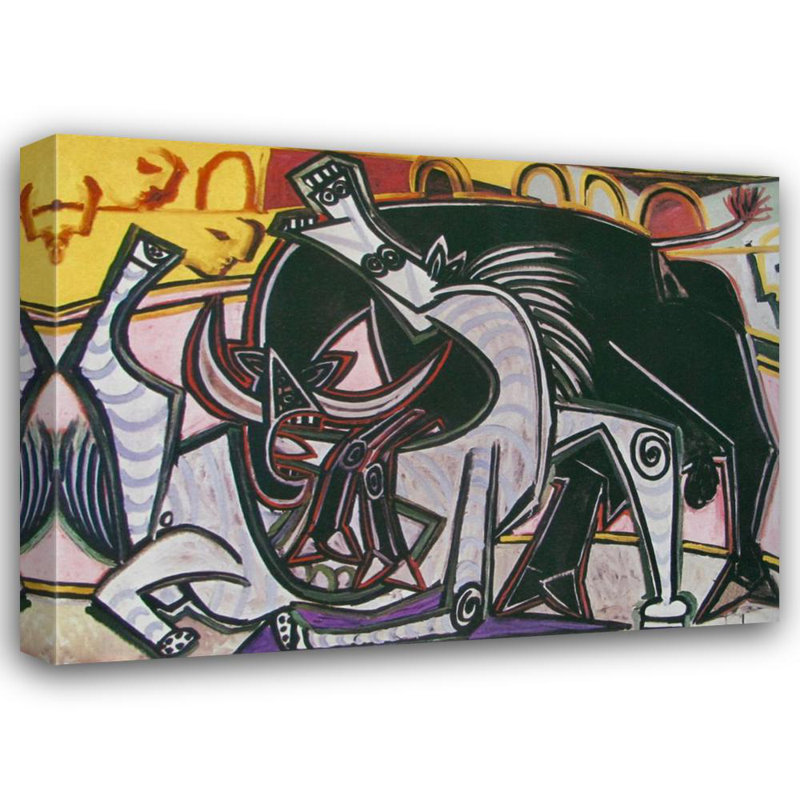Bullfight, 18" H x 24" W