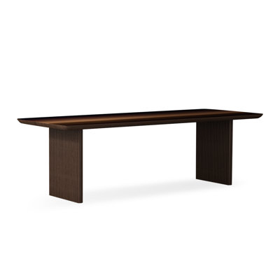 Modern Rectangular Solid Wood Dining Table