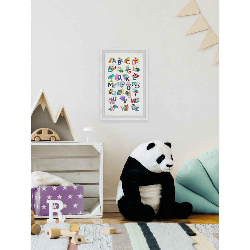 «Omri All Animals», reproduction encadrée, H 36 po x l 24 po x 1,5 po