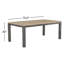 Katheryn Solid Wood Dining Table