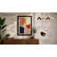 Organic Forms Mid-Century - Framed Print-1763619497-1763619499