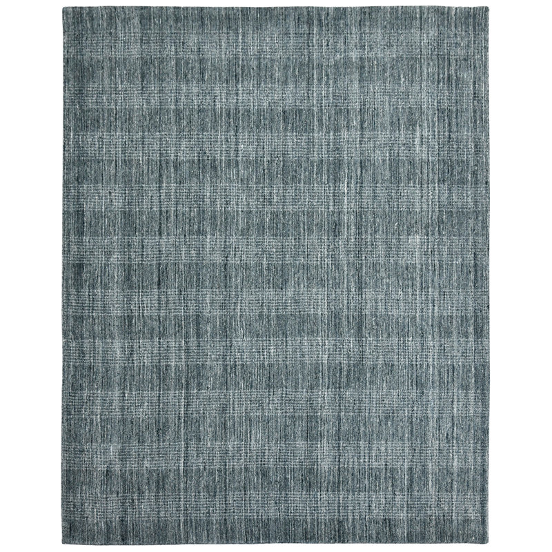 Brackettville Plaid Indoor Rug, Rectangle 5' x 8'