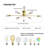 Lorise 8 - Light Dimmable Sputnik Sphere Chandelier-221229460