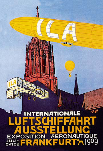 Publicité rétro i.l.a., H 66 po x l 44 po x P 1,5 po