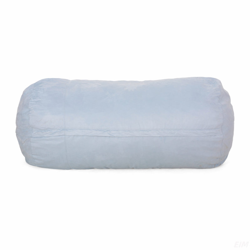 Haricot cylindrique en microfibre 8 pieds, Écume de mer, écume de mer