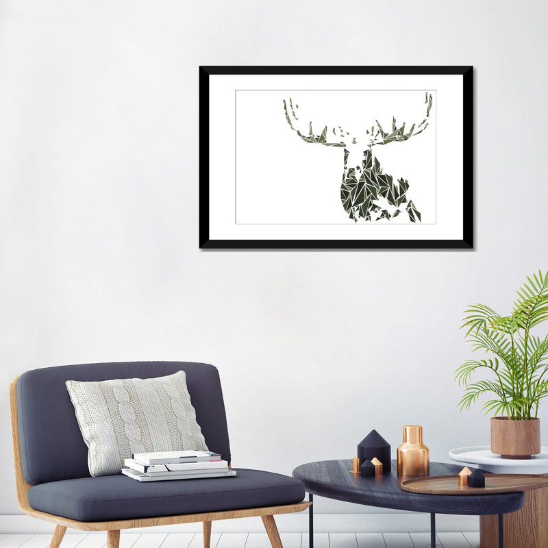 « orignal », impression sur toile, Papier d'art encadré noir, H 24 po x l 32 po x P 1 po