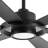 60“ Modern Large 6-Blade Ceiling Fan With LED Lights and Remote Control-2108759257-2108759261