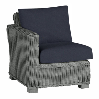 Rustic Woven Sectional Left