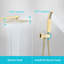 Robinet de douche mural