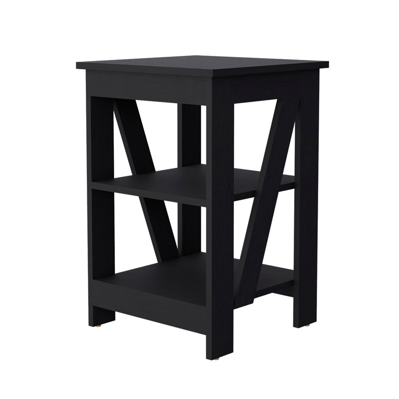 Table d'appoint Clio, avec deux tablettes