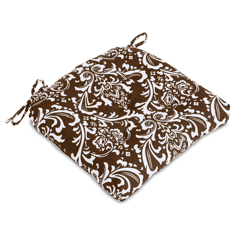 Coussin de coussin en coton fait à la main, Café
