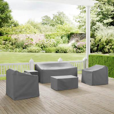 5 Piece Conversation Set Cover by Arlmont & Co.