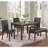 5 Piece Upholstered Dining Set With Bench-1906541338