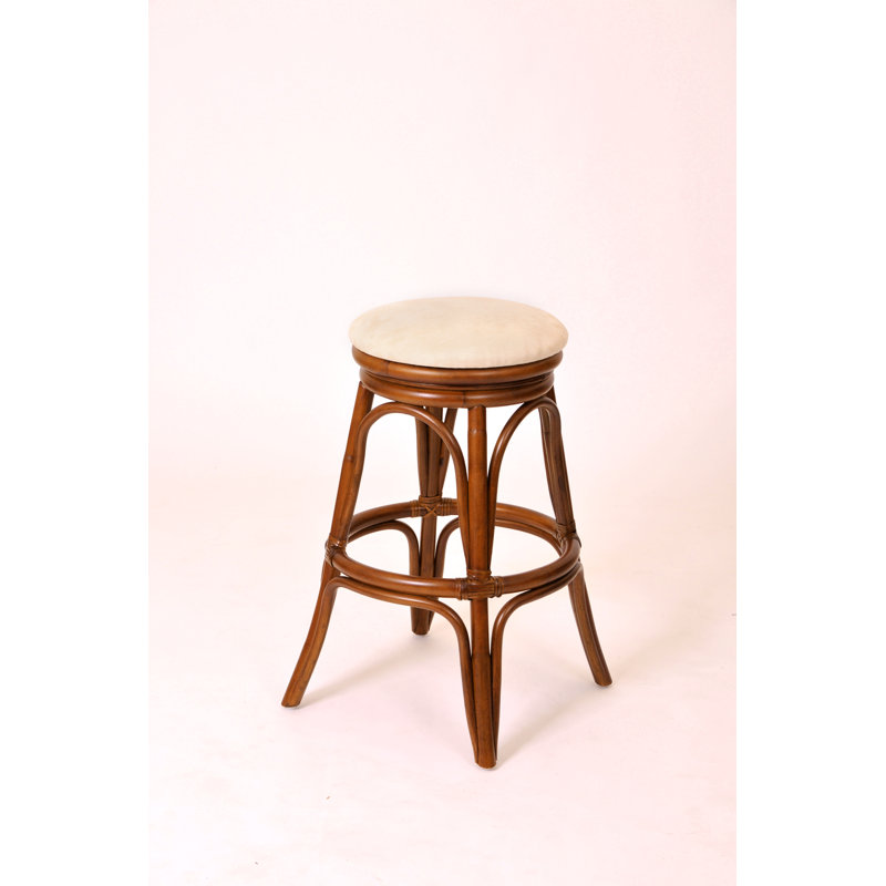 Charlestyn Swivel Upholstered Counter Stool, Dum Dum Spa, Sienna