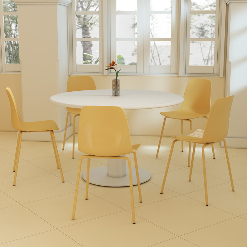 Chaise d'appoint Almeda Cheatham, Jaune