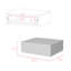 Table de chevet Isola, blanc-943407460