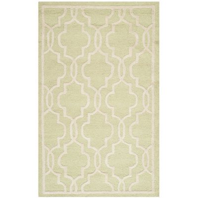 Cannen Hand Tufted Wool Geometric Rug