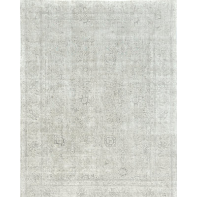 ZIVNVIZIGWH00 Wool Area Rug in White