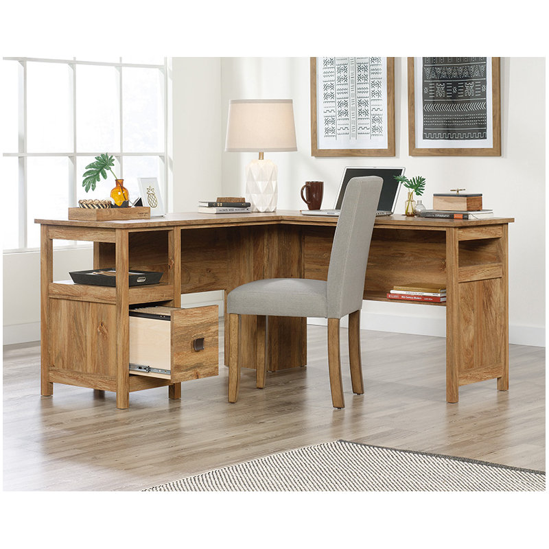 Bureau en L Mango Finish