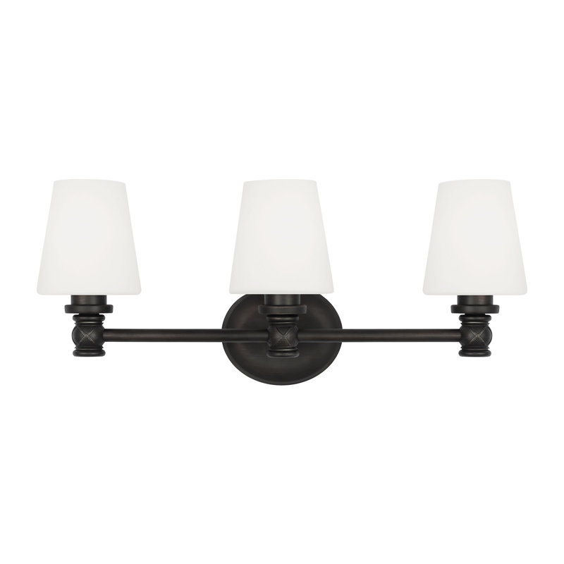 Xavierre 3 - Light Vanity Light, Aged Iron
