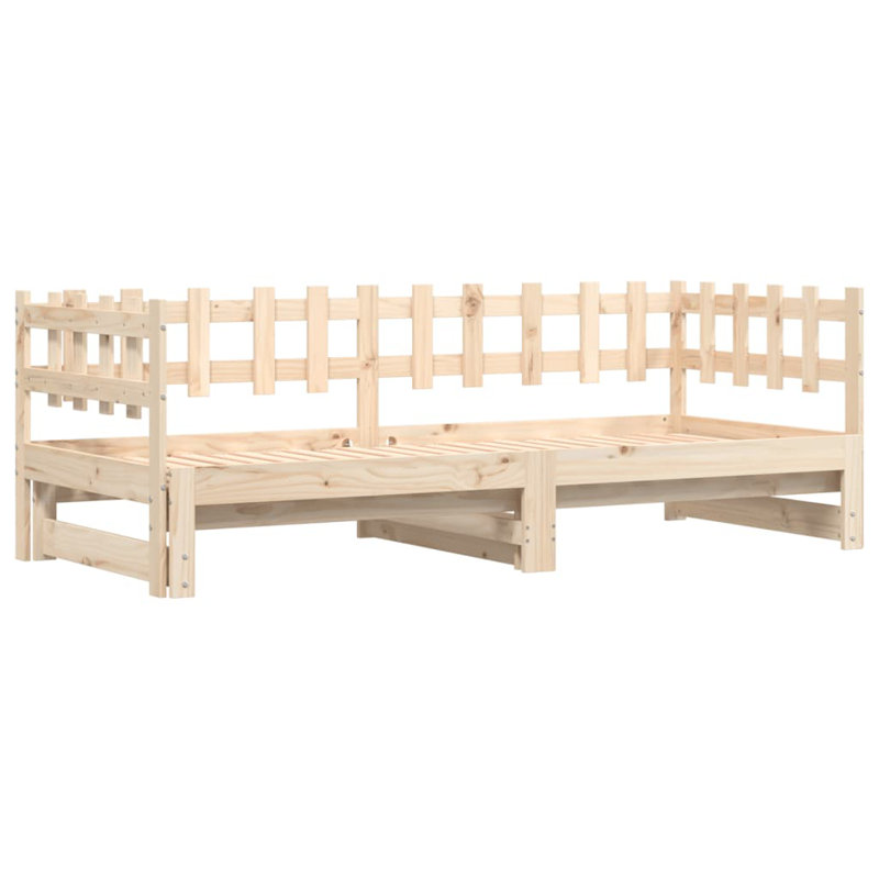 Volusia Solid Wood, Small Single (80 x 200cm), Natural