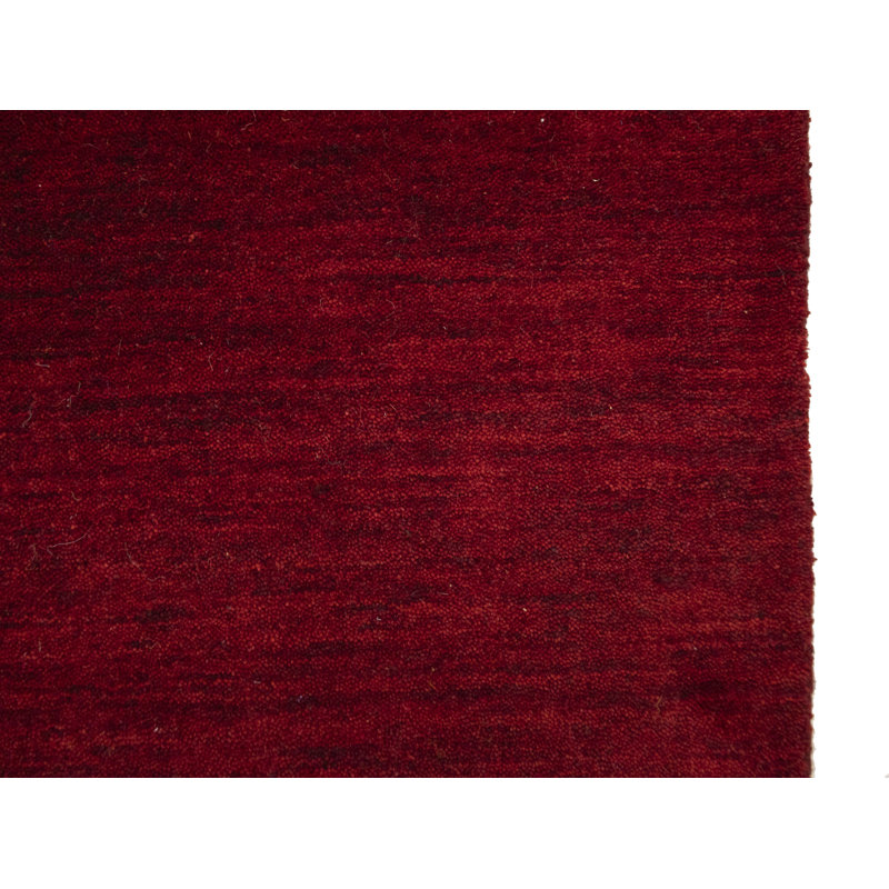 Tapis Gabbeh tissé à la main sans perte, 100% laine, de couleur unie, résistant à la décoloration et aux taches, durable