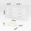 Commode double 6 tiroirs Modern Modern-1601501842