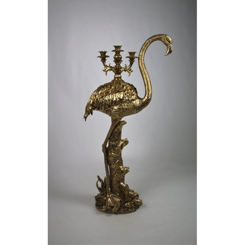 Polyresin Floor Candlestick