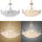 Silver Creative Boat Chandelier