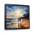 Cadre flottant noir