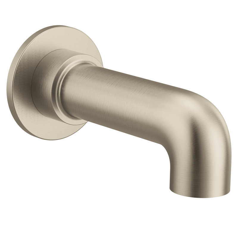 Cia Wall Mounted Tub Spout Trim, Brushed Nickel