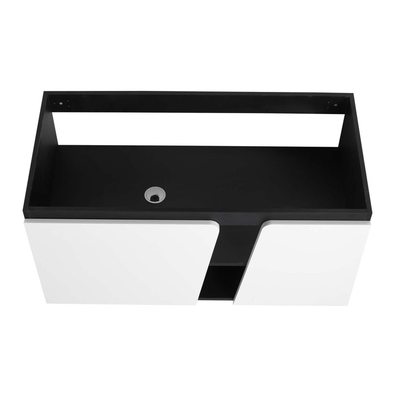 Floating Wall-Mounted Bathroom Vanity  & Soft-Close Cabinet Door