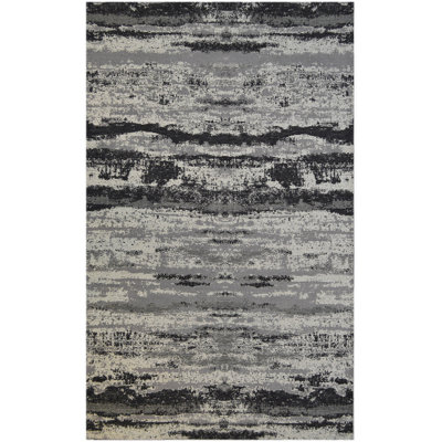 Smart Abstract Hand Woven Area Rug
