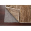 Tapis brun en laine noué à la main de conception unique 3 pi 11 po x 6 pi 2 po New Age