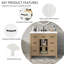 Meuble-lavabo 36 po avec lavabo supérieur-304979801