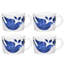 Noritake Sandefjord Set Of 4 Cups, 6 Oz.