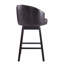 Ensemble de 2 tabourets de comptoir pivotants 33,25 po