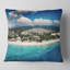 Panorama tropical des Caraïbes - coussin imprimé paysage-30882928-30882924