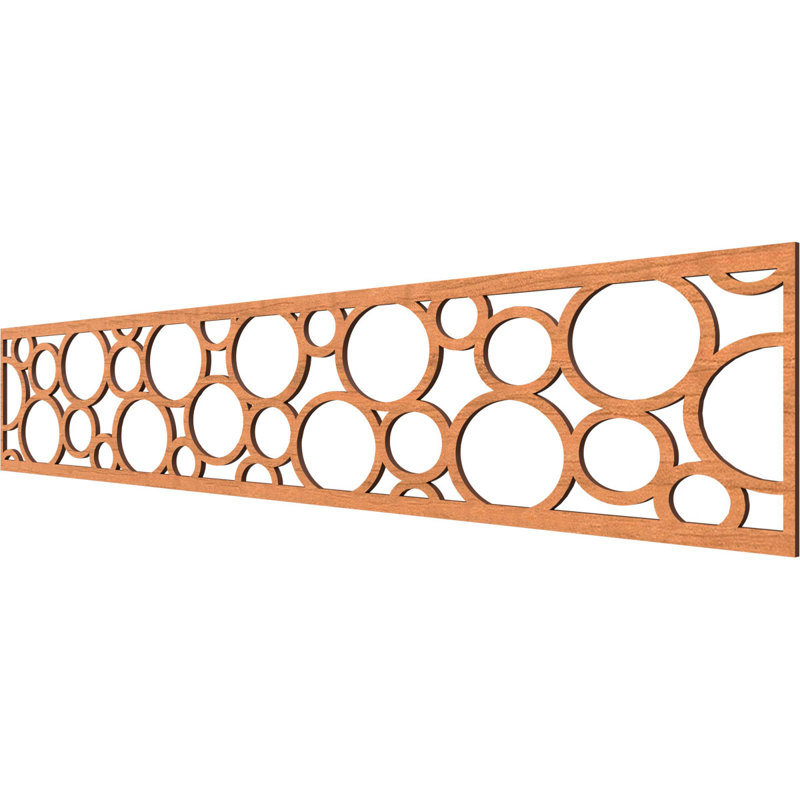 Moulure de chantournage, Cerisier, H 8 po x l 46,625 po x P 0,375 po